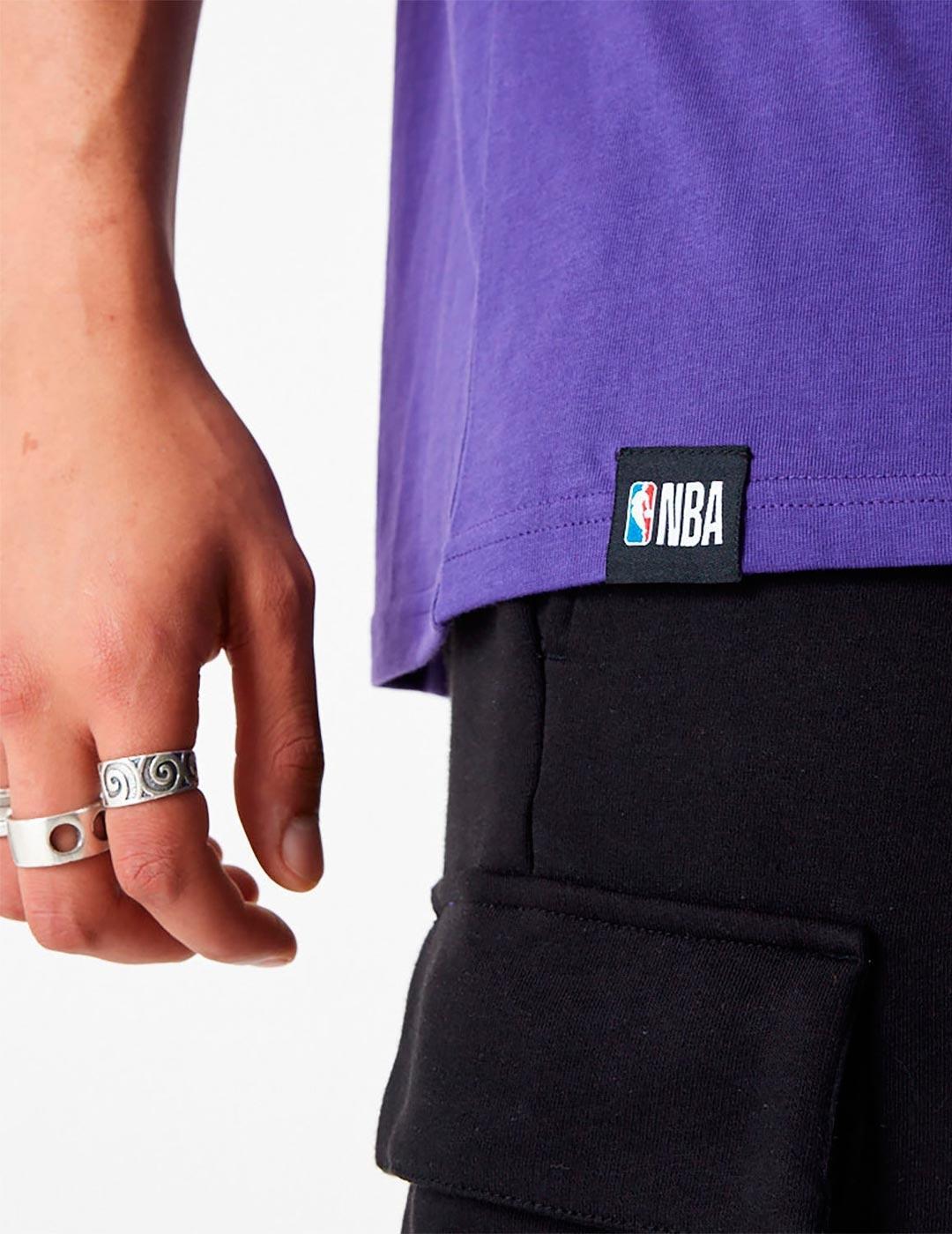 T-shirts pour hommes New Era Sew Phoenix Suns Violet 4/6