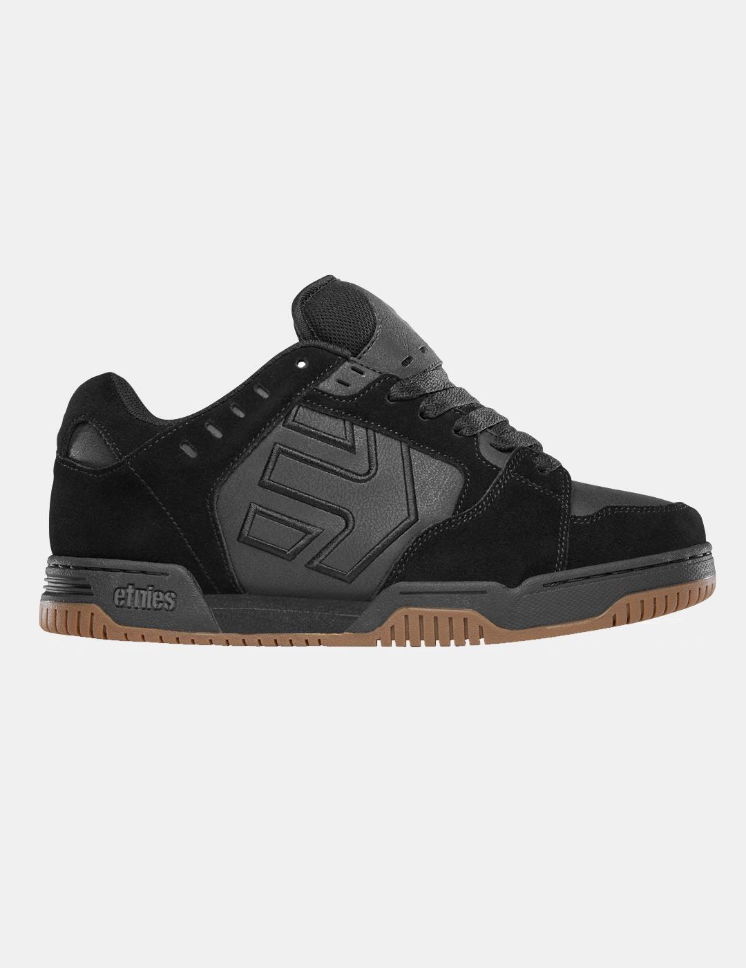 boty ETNIES Faze BLACK/BLACK/GUM 2/4