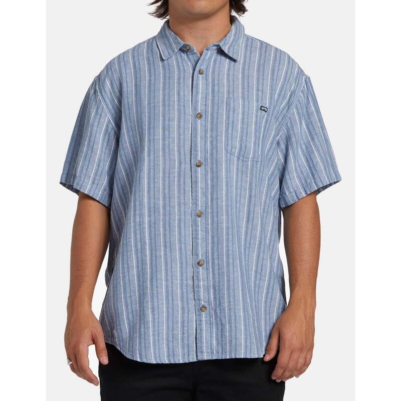 Camisas para Hombre Billabong All day stripe Azul