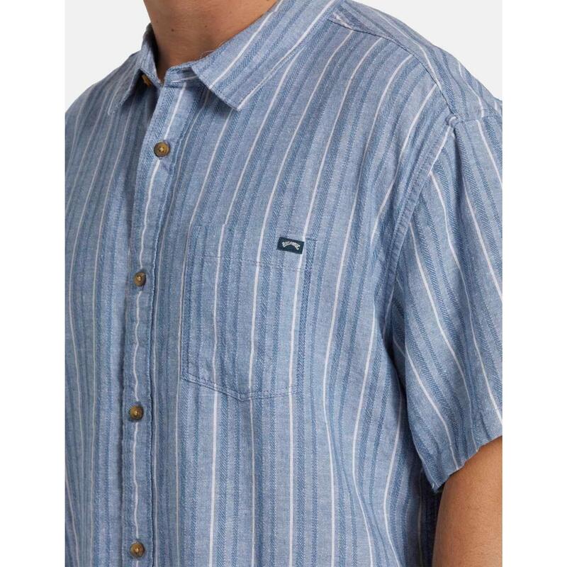 Camisas para Hombre Billabong All day stripe Azul