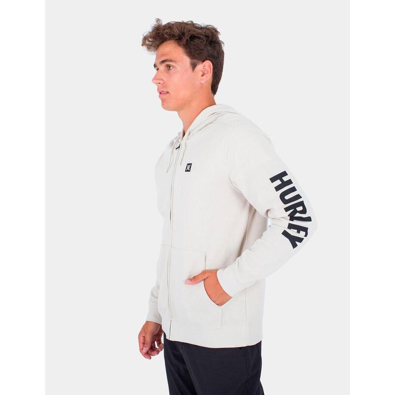 Sudadera Hombre Hurley  icon boxed Blanco