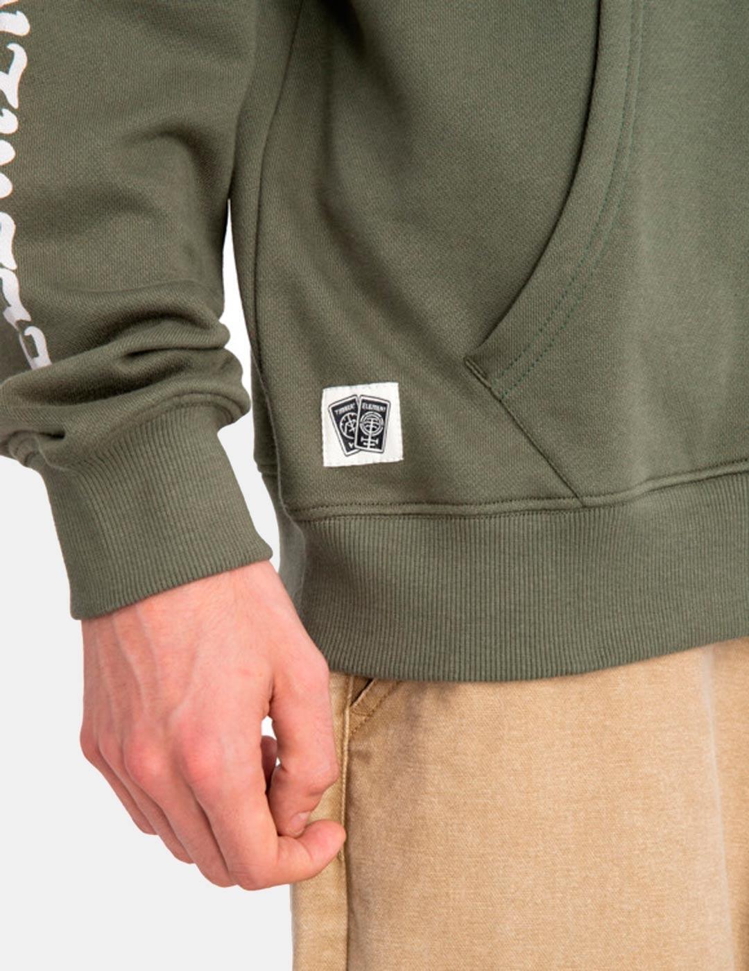Sudaderas para Hombre Element Timber jester Verde 4/7