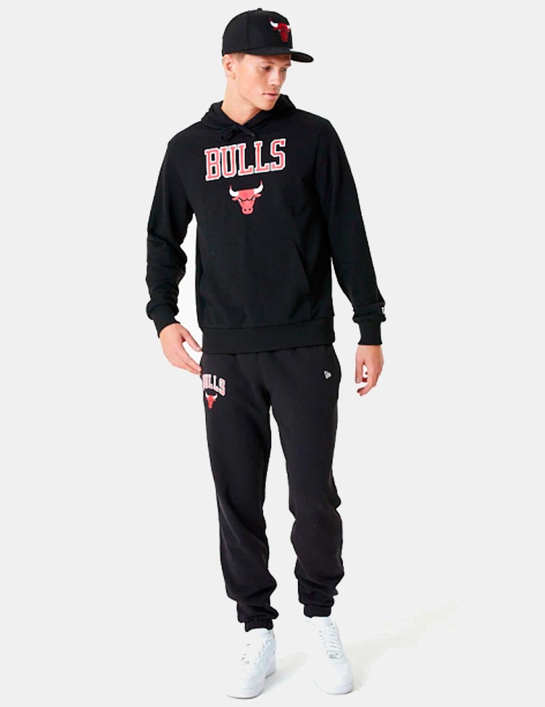 Sweat-shirts pour hommes New Era logo Chicago Bulls Noir 6/6