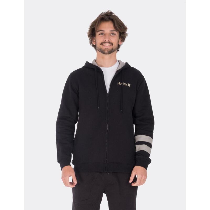 Sudadera Hombre Hurley Oceancare o&o Negro