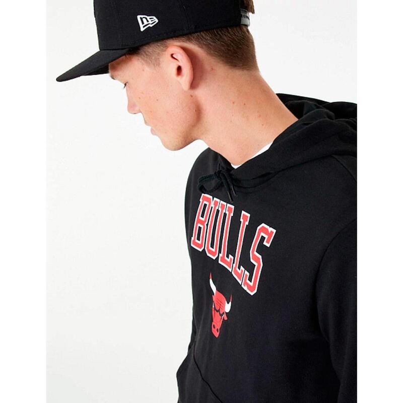 Sudaderas para Hombre New era  logo chicago bulls  Negro