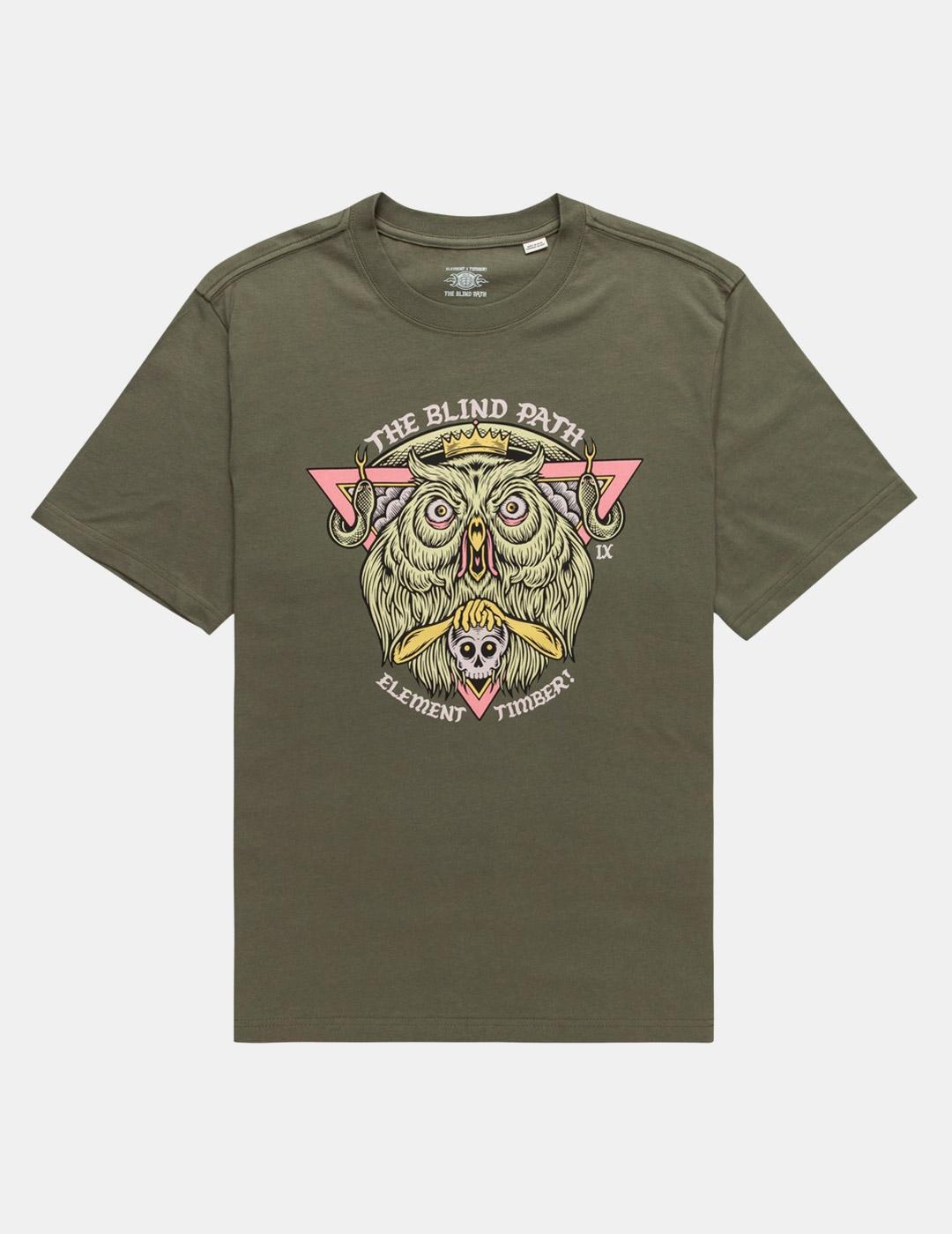 ELEMENT Camisetas para Hombre Element Timber the king Verde