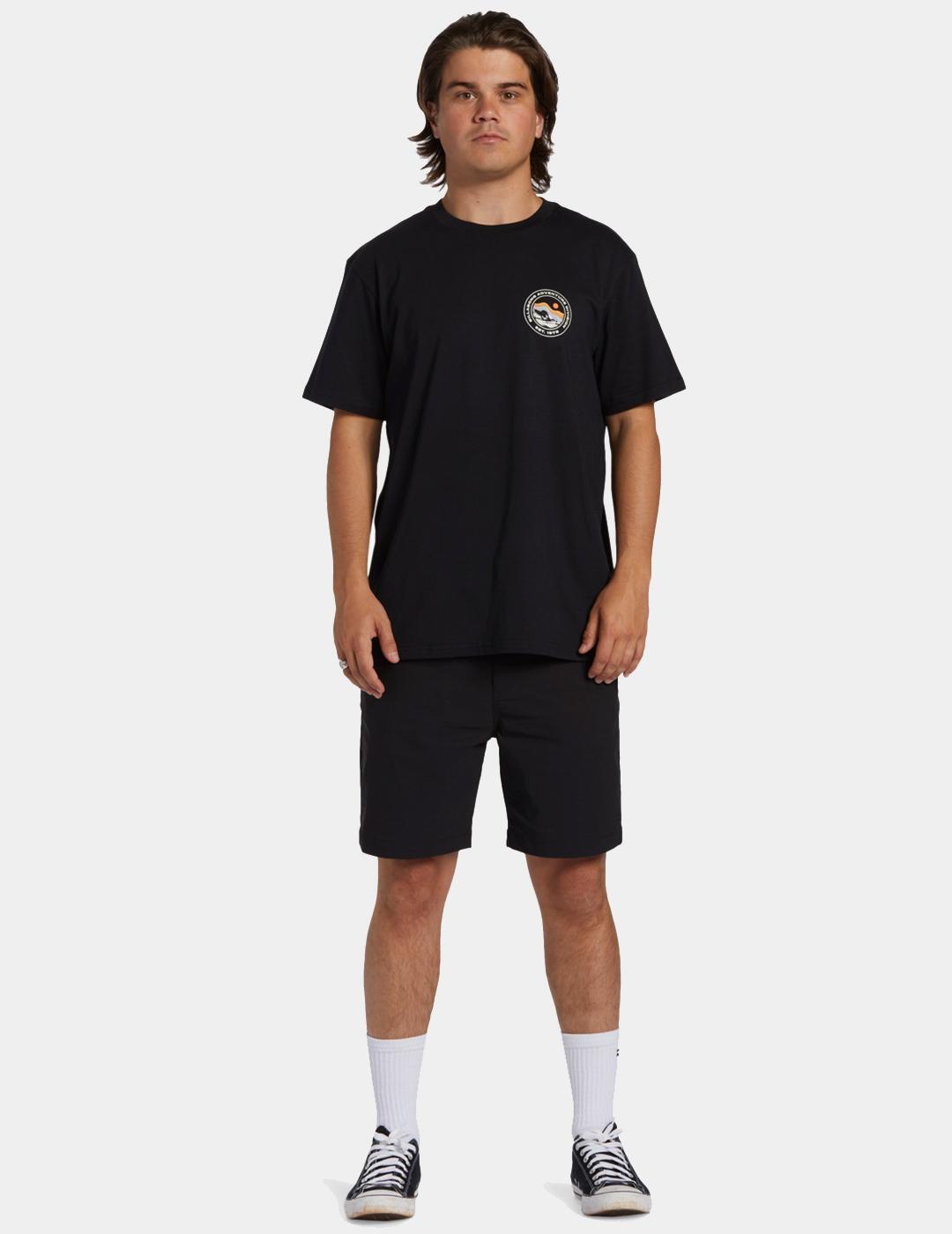 Camiseta para Hombre Billabong Rockies Negro 6/7