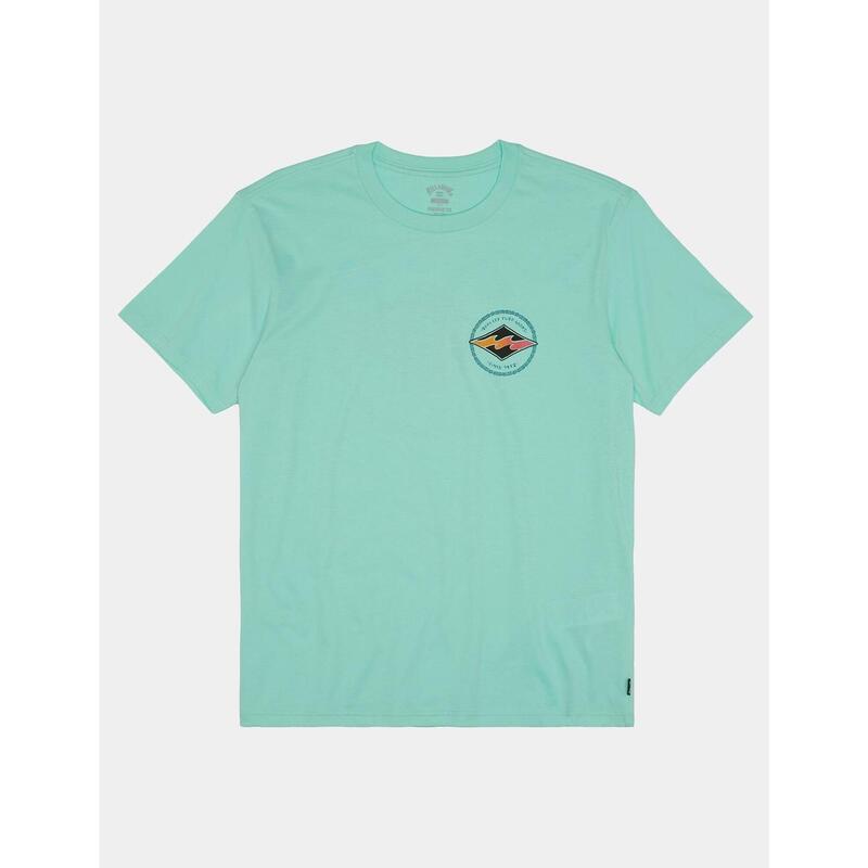 Camiseta para Hombre Billabong Rotor diamond Verde