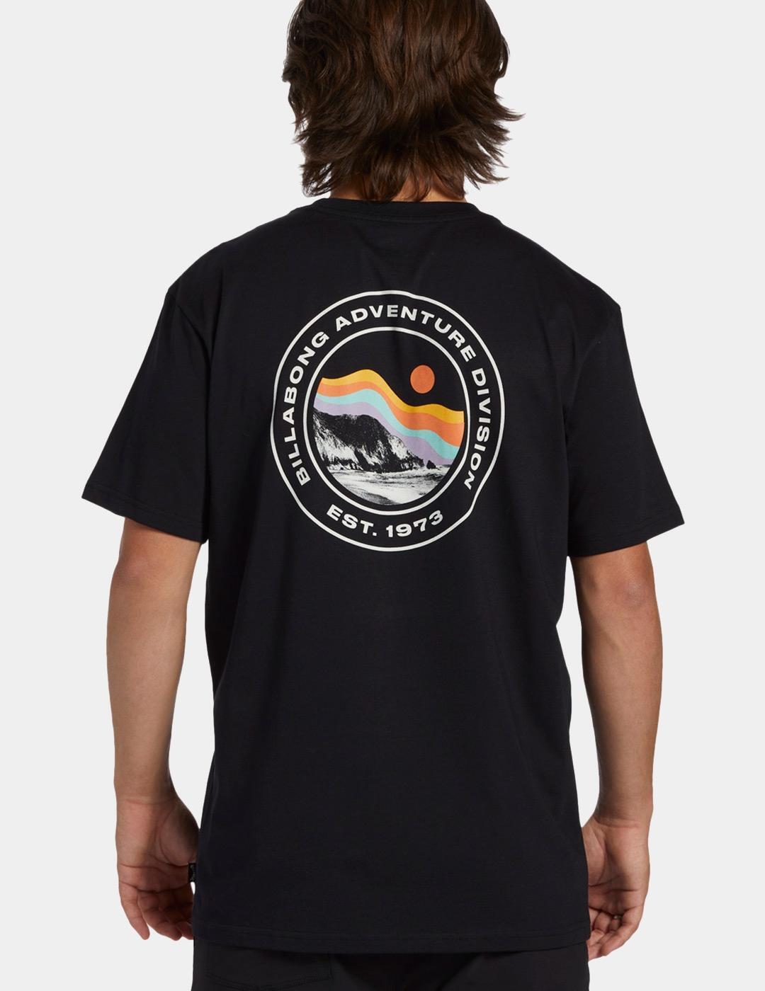 Camiseta para Hombre Billabong Rockies Negro 4/7