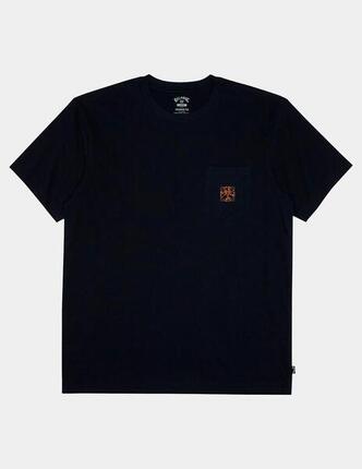 T-shirt pour homme Billabong troppo bleu.