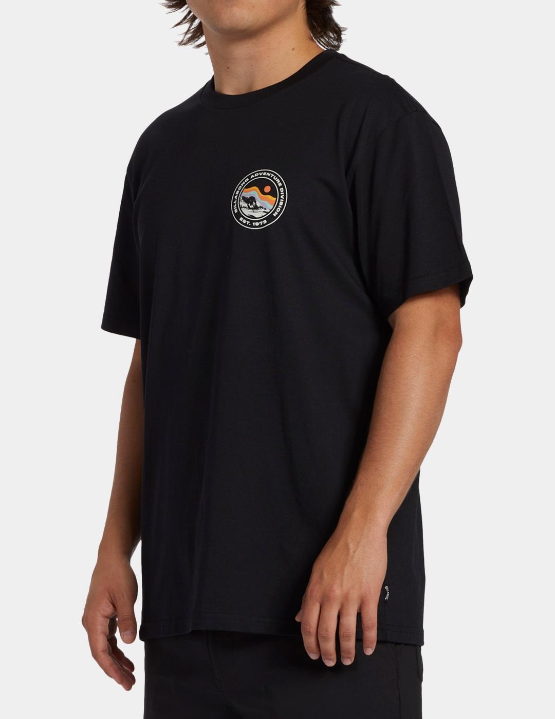 Camiseta para Hombre Billabong Rockies Negro 3/7