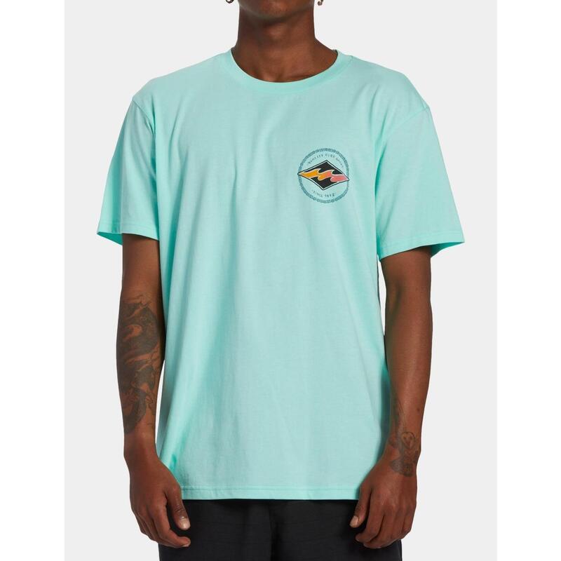 Camiseta para Hombre Billabong Rotor diamond Verde