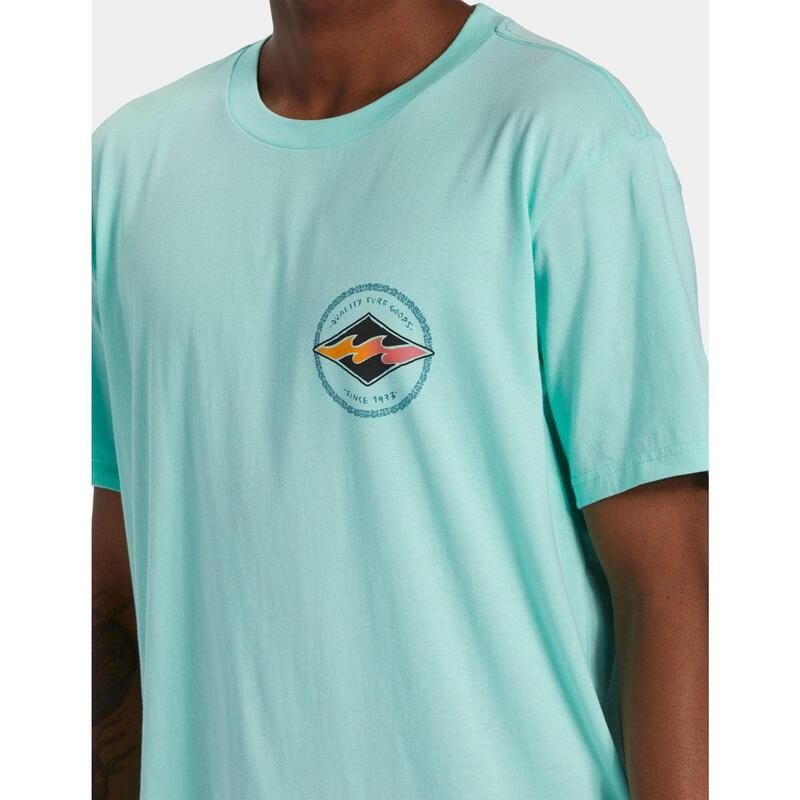 Camiseta para Hombre Billabong Rotor diamond Verde