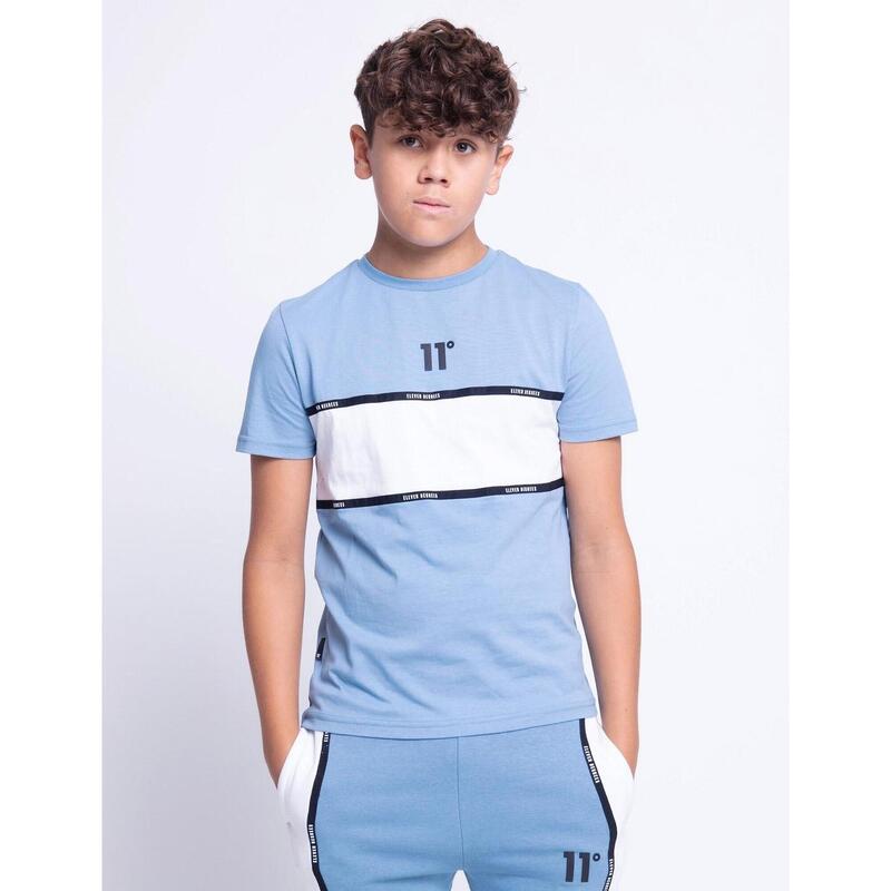 Camiseta 11º Jr TAPED BLOCK - Shadow Blue