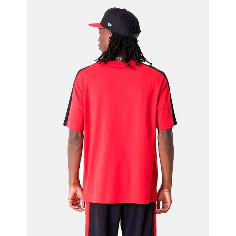 Camiseta NEW ERA COLOUR BLOCK CHICAGO BULLS - Fire Red