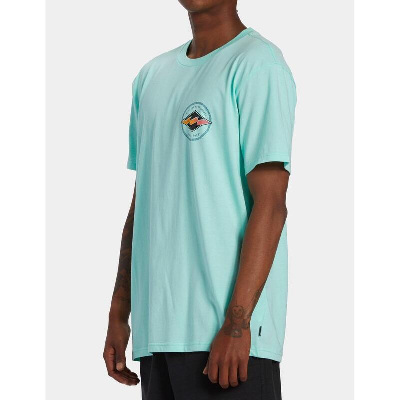 Camiseta para Hombre Billabong Rotor diamond Verde