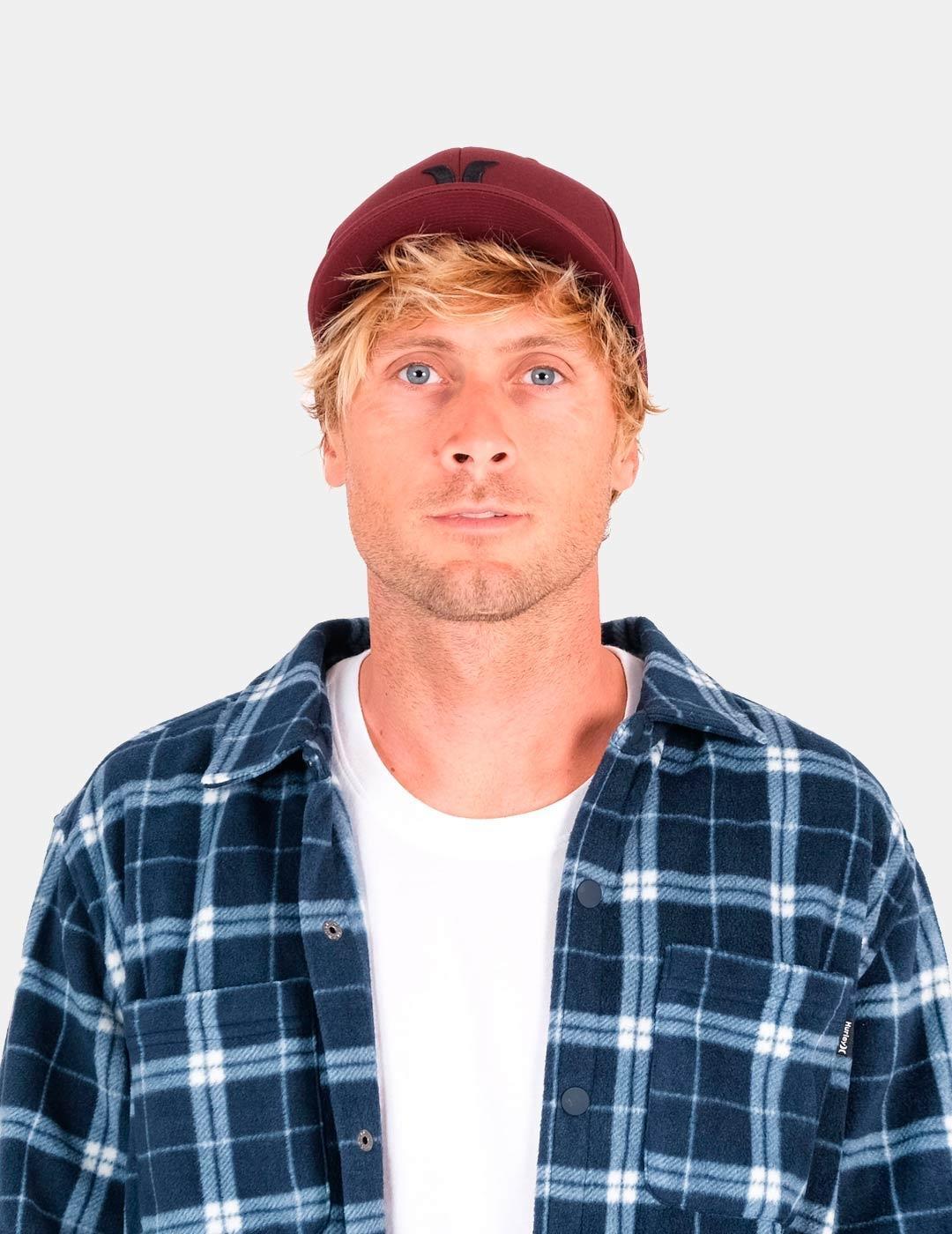 Casquette Hurley One and only Grenat 4/4