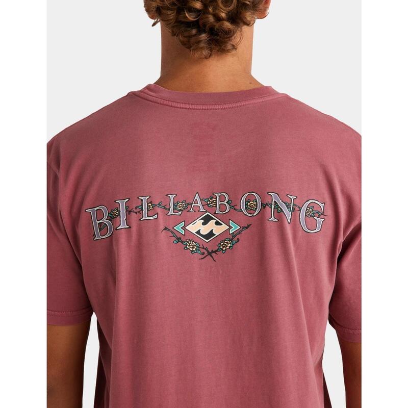 Camiseta para Hombre Billabong Crossboards Rosa