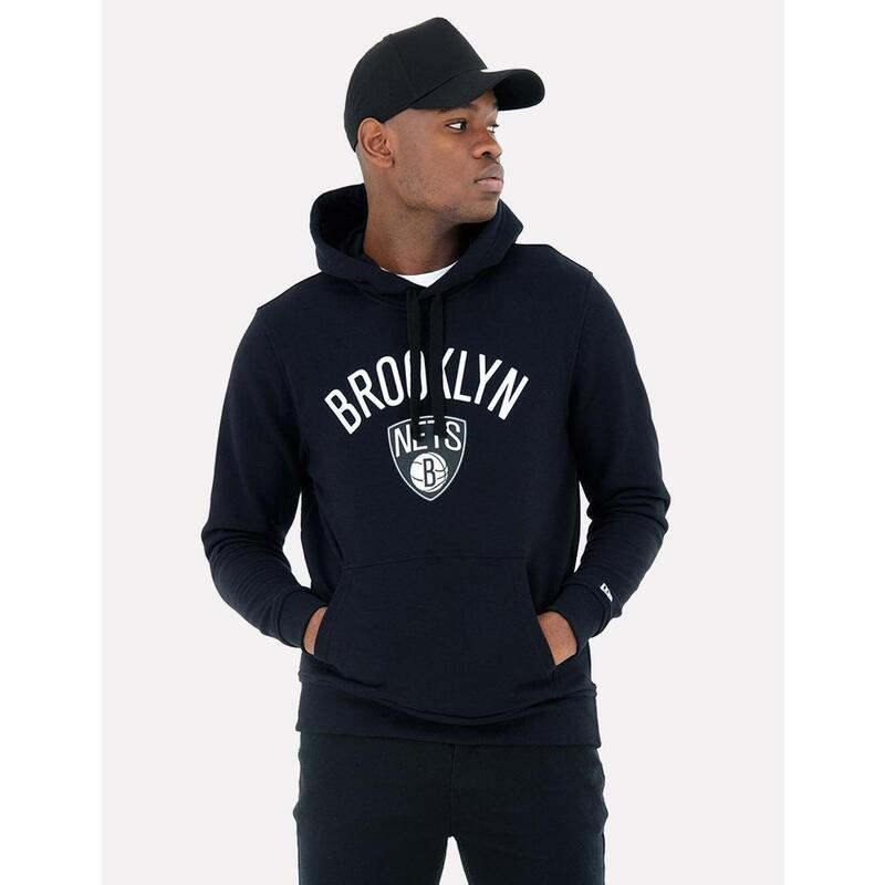 Sudaderas para Hombre New era Team logo brooklyn  Negro