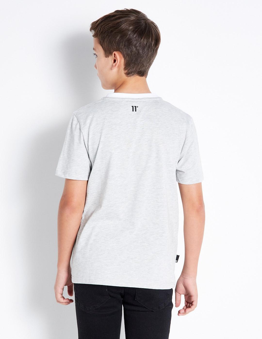 T-shirt 11 degrees modèle 11DJ3357-741 pour unisexe enfants 4/5