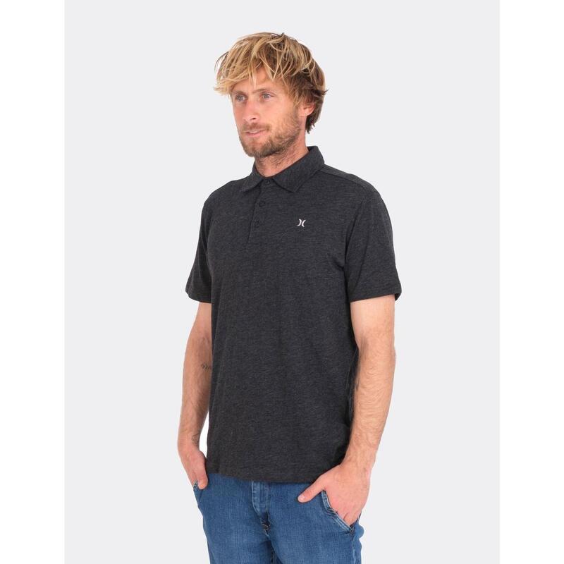 Polo Hombre Hurley Ace vista Negro