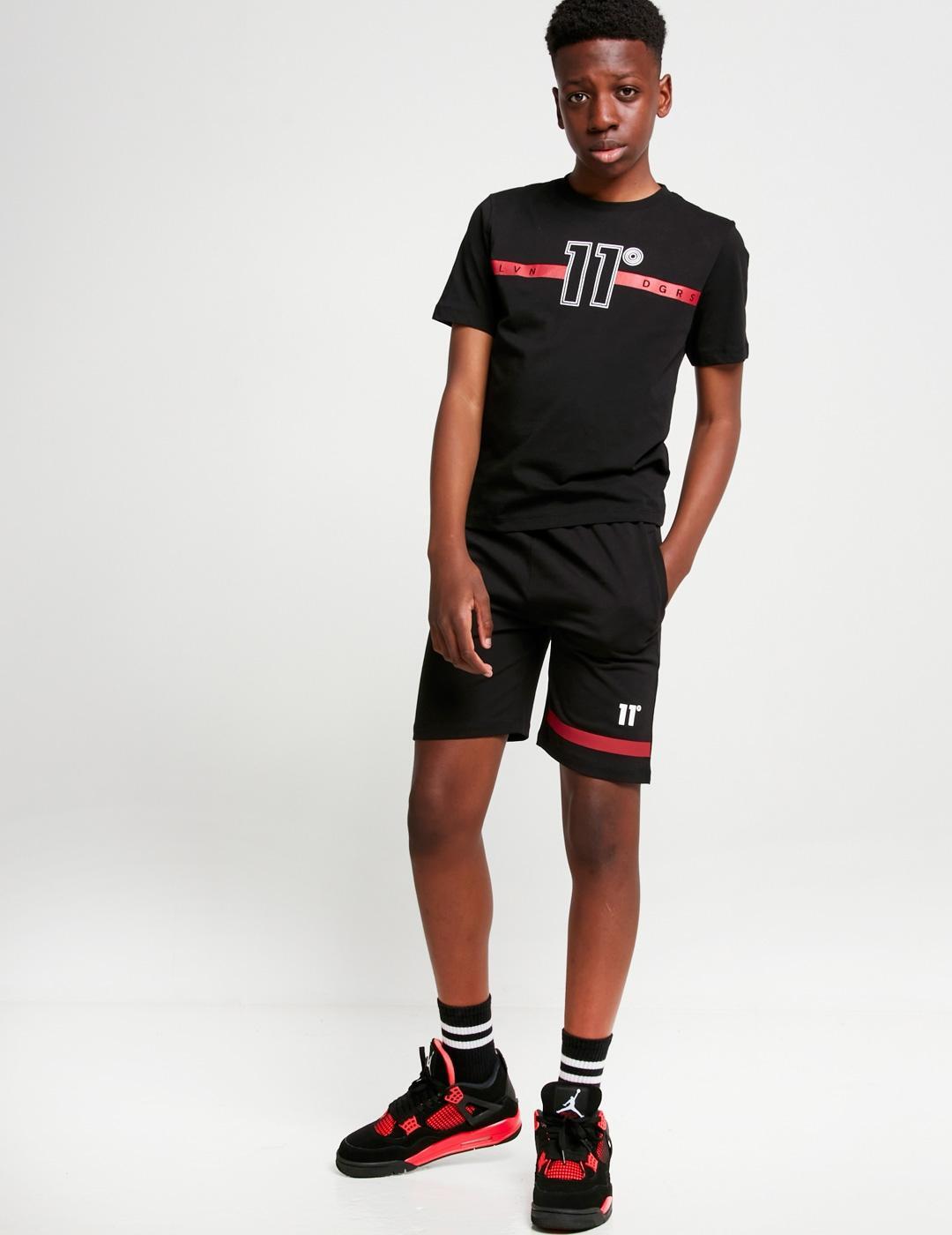 T-shirt 11 degrees modèle 11DJ3030-001 pour unisexe enfants 4/5