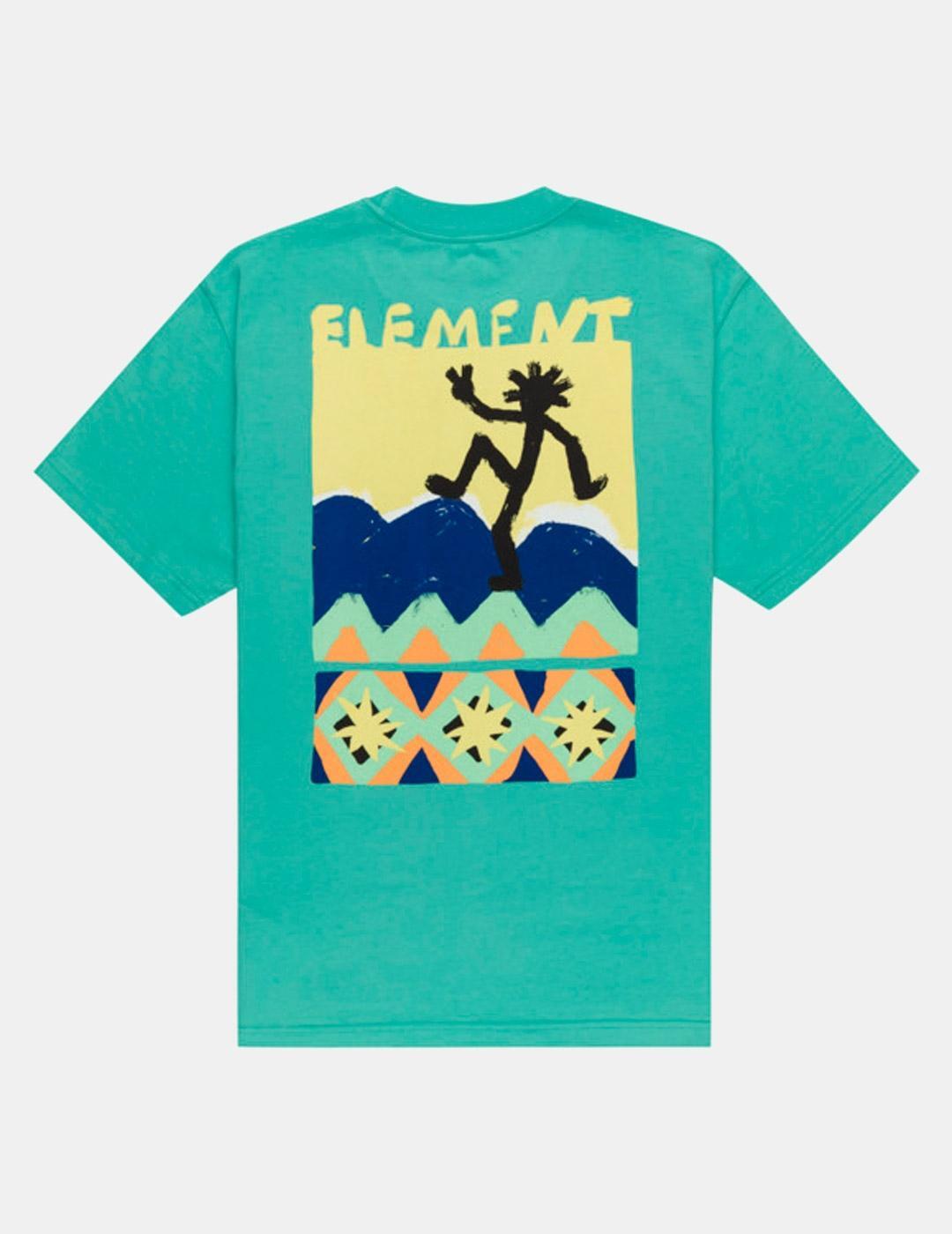 Maglietta uomo Element Conquer Blu 7/7