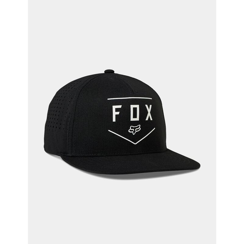 Gorras Fox  shield tech snapback Negro