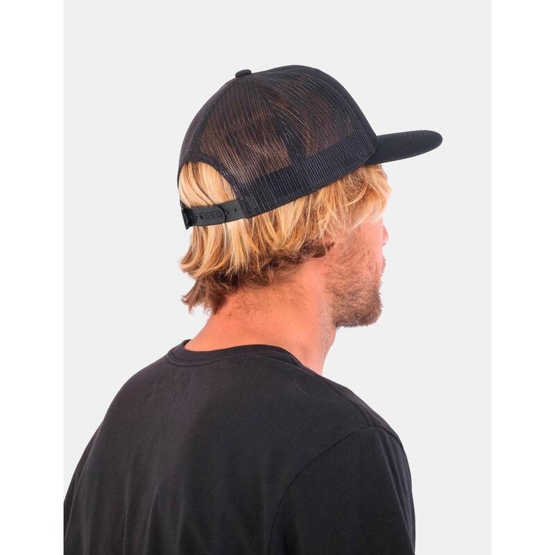 Gorra Hurley Corp staple trucker Negro