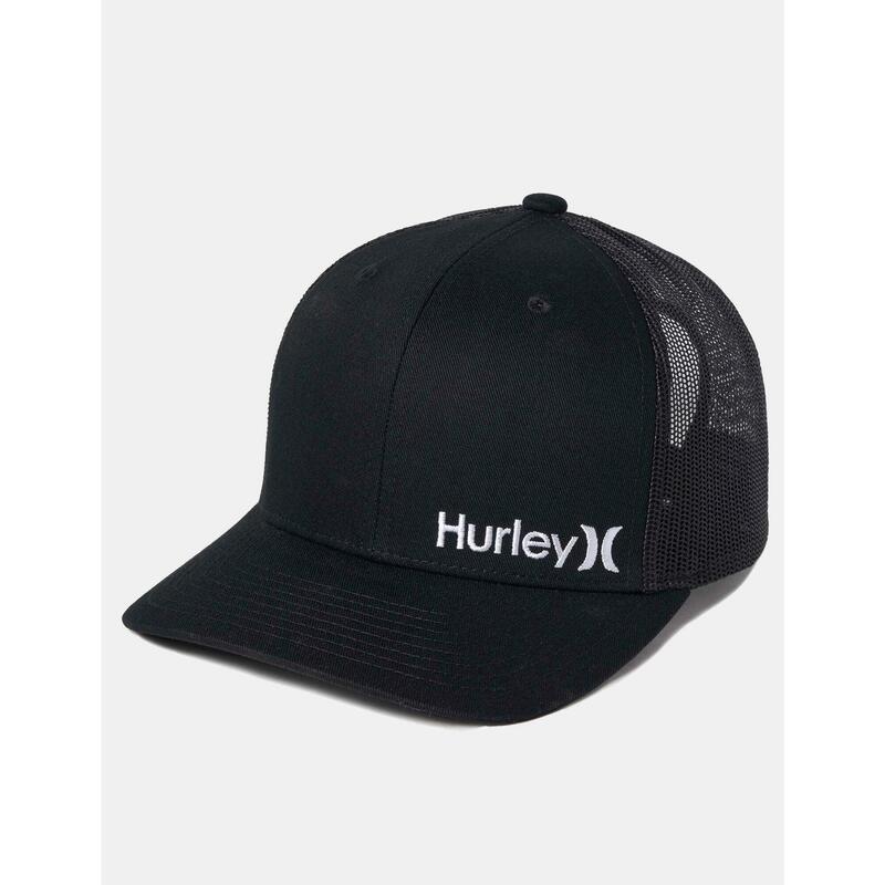 Gorra Hurley Corp staple trucker Negro