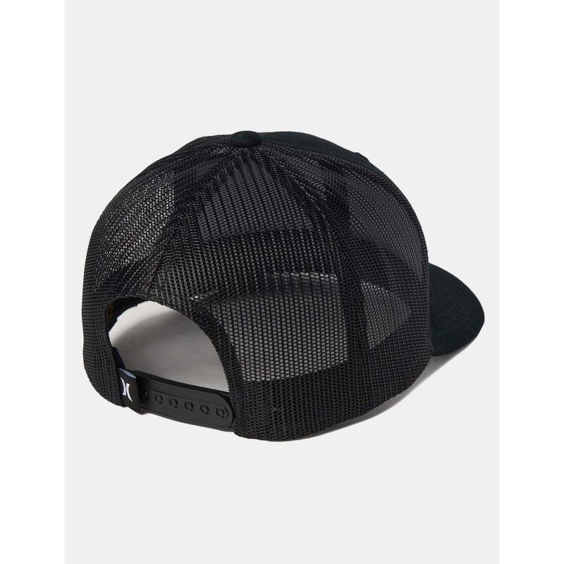 Gorra Hurley Corp staple trucker Negro