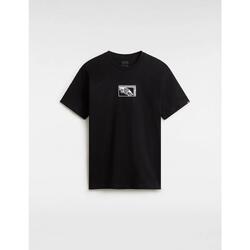 Camisetas Hombre Vans Tech Box Ss Negro