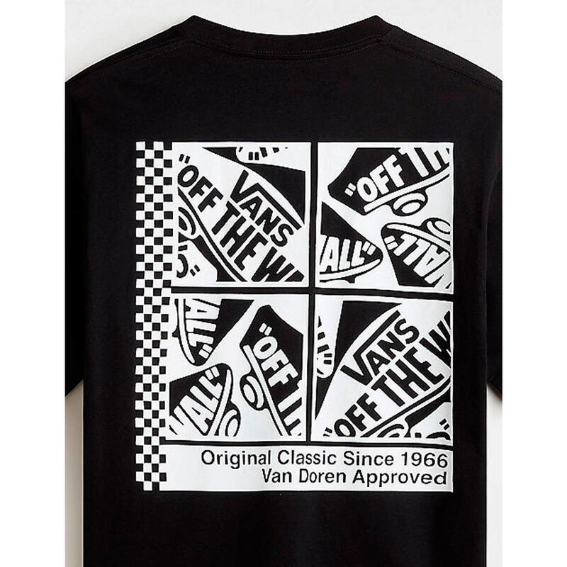 Camiseta Hombre Vans Tech box  Negro