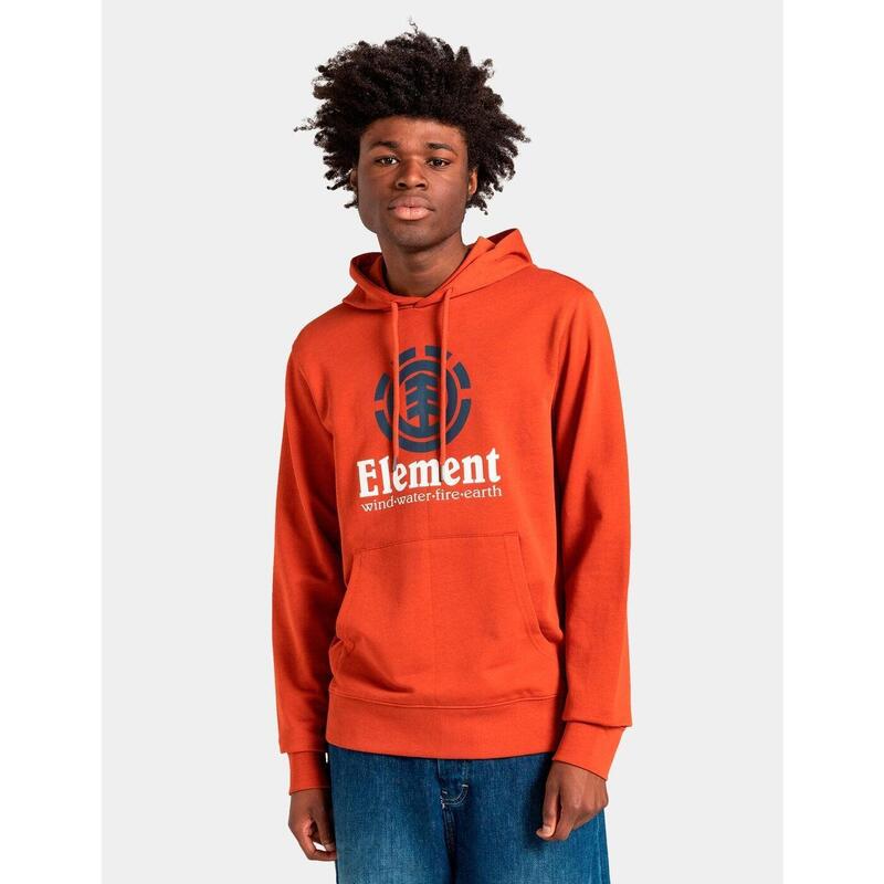 Sudadera Hombre Element Vertical Naranja