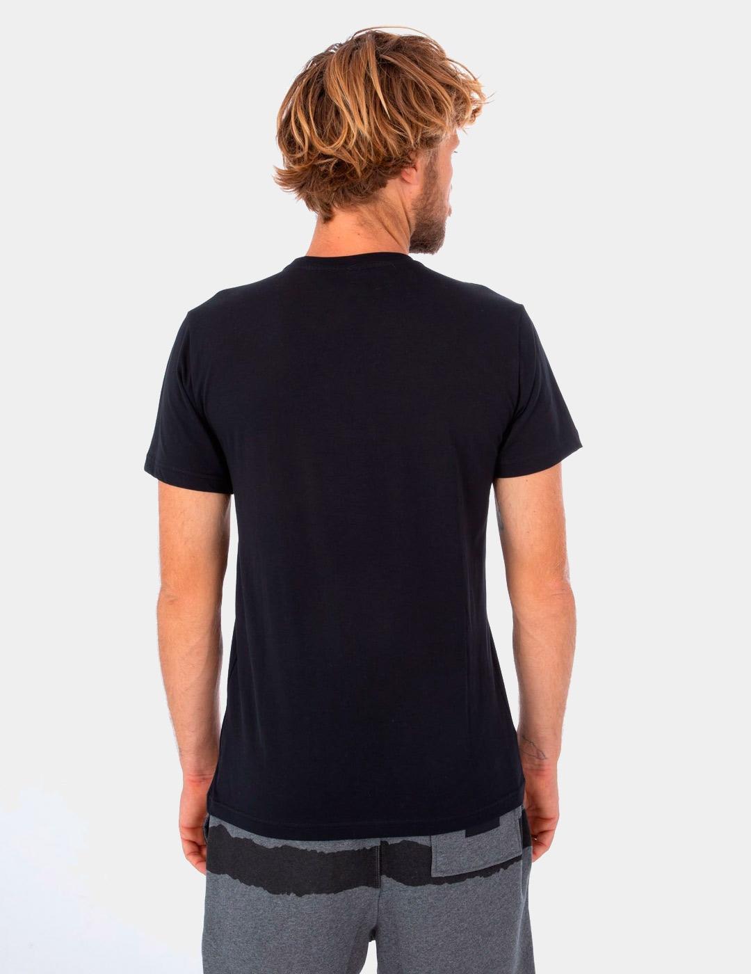 Camiseta Hombre Hurley  oceancare block party  Gris 2/4