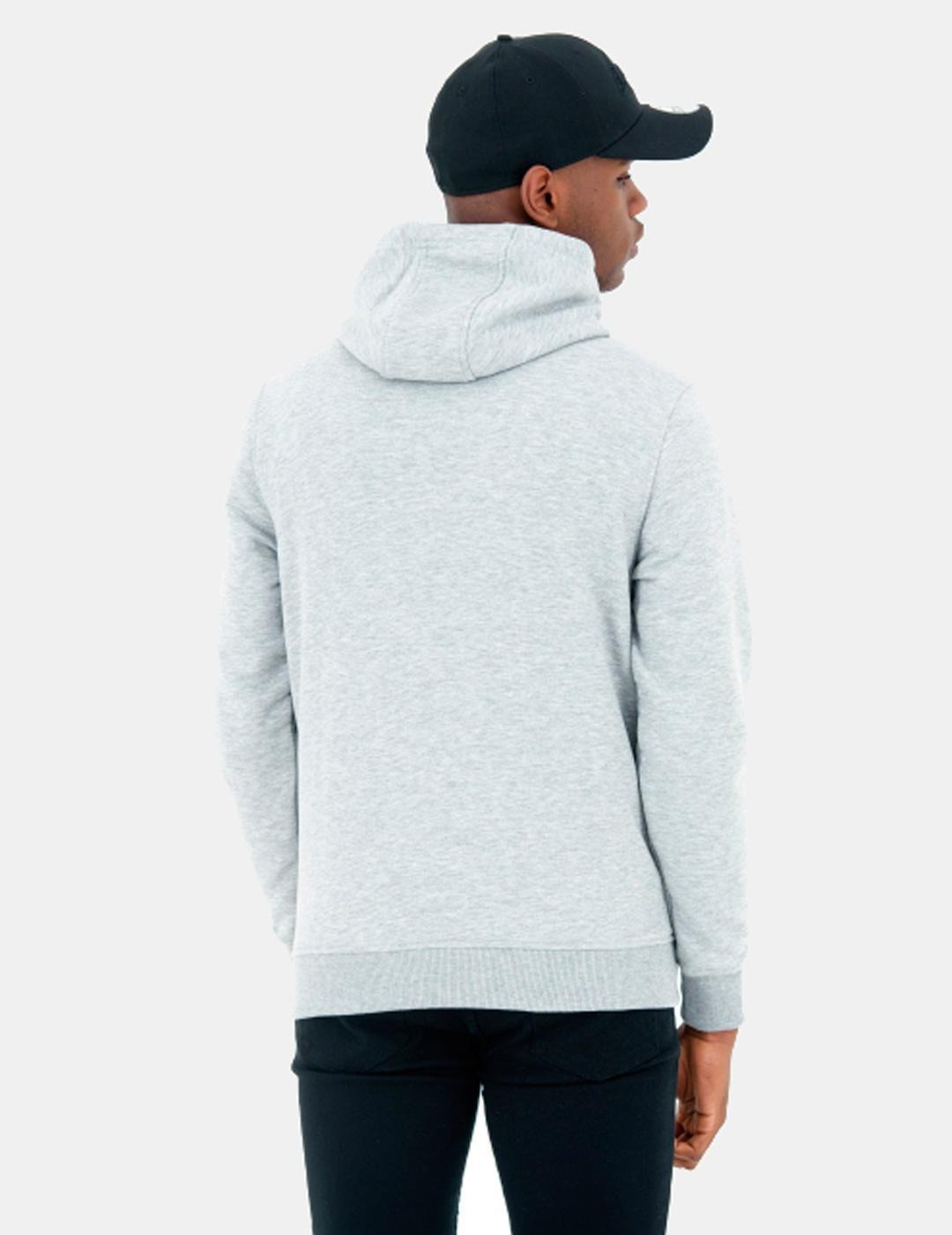 Sweat à Capuche NBA Los Angeles Lakers New Era Team logo Gris pour Homme 3/6
