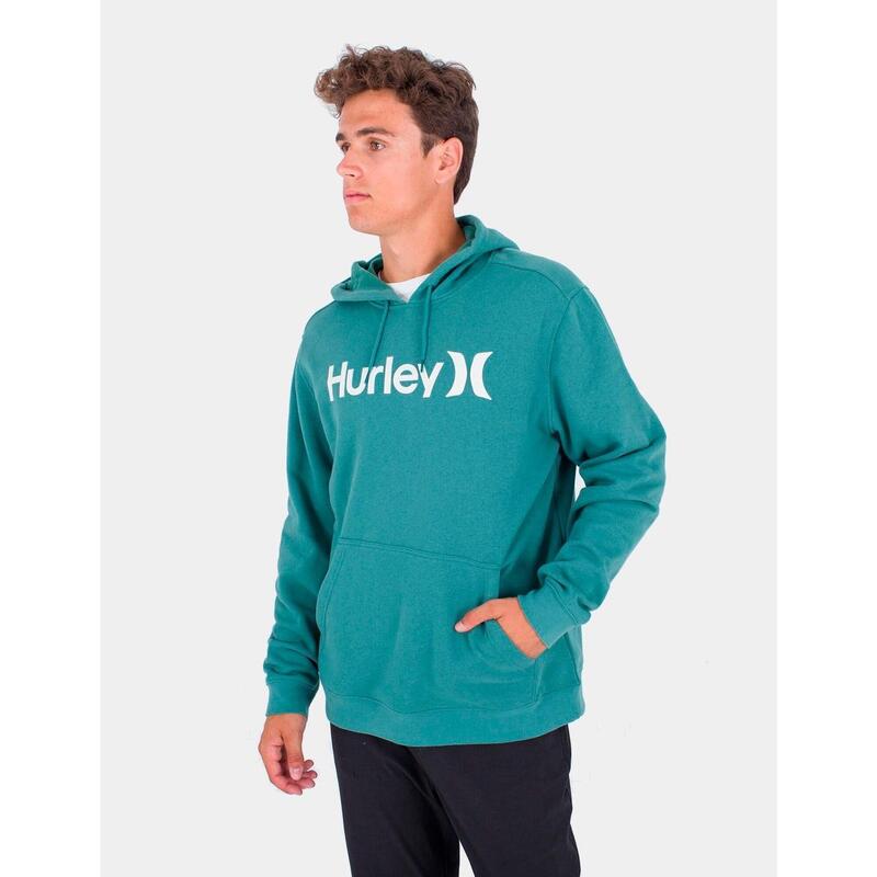 Sudaderas para Hombre Hurley Oao solid Verde