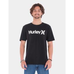 Camiseta Hombre Hurley Evd wsh oao solid Negro