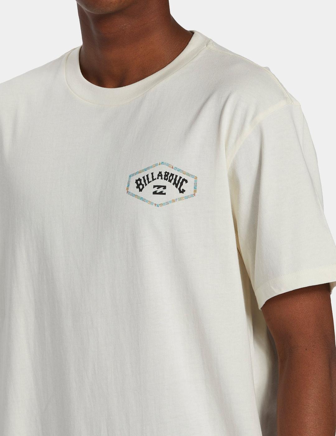 Camiseta para Hombre Billabong Exit arch Blanco 5/6