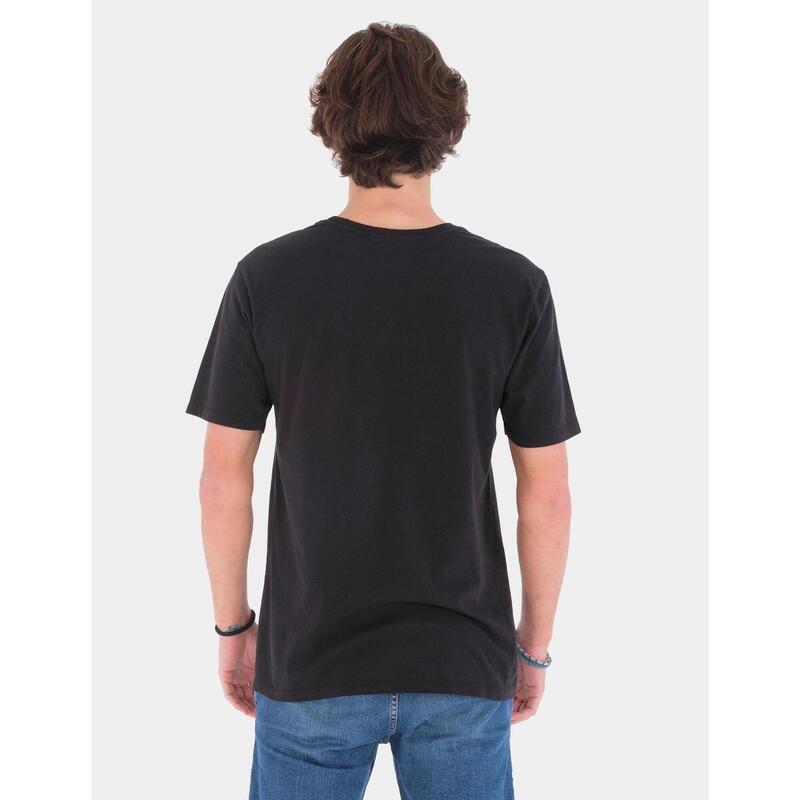 Camiseta Hombre Hurley Evd wsh oao solid Negro