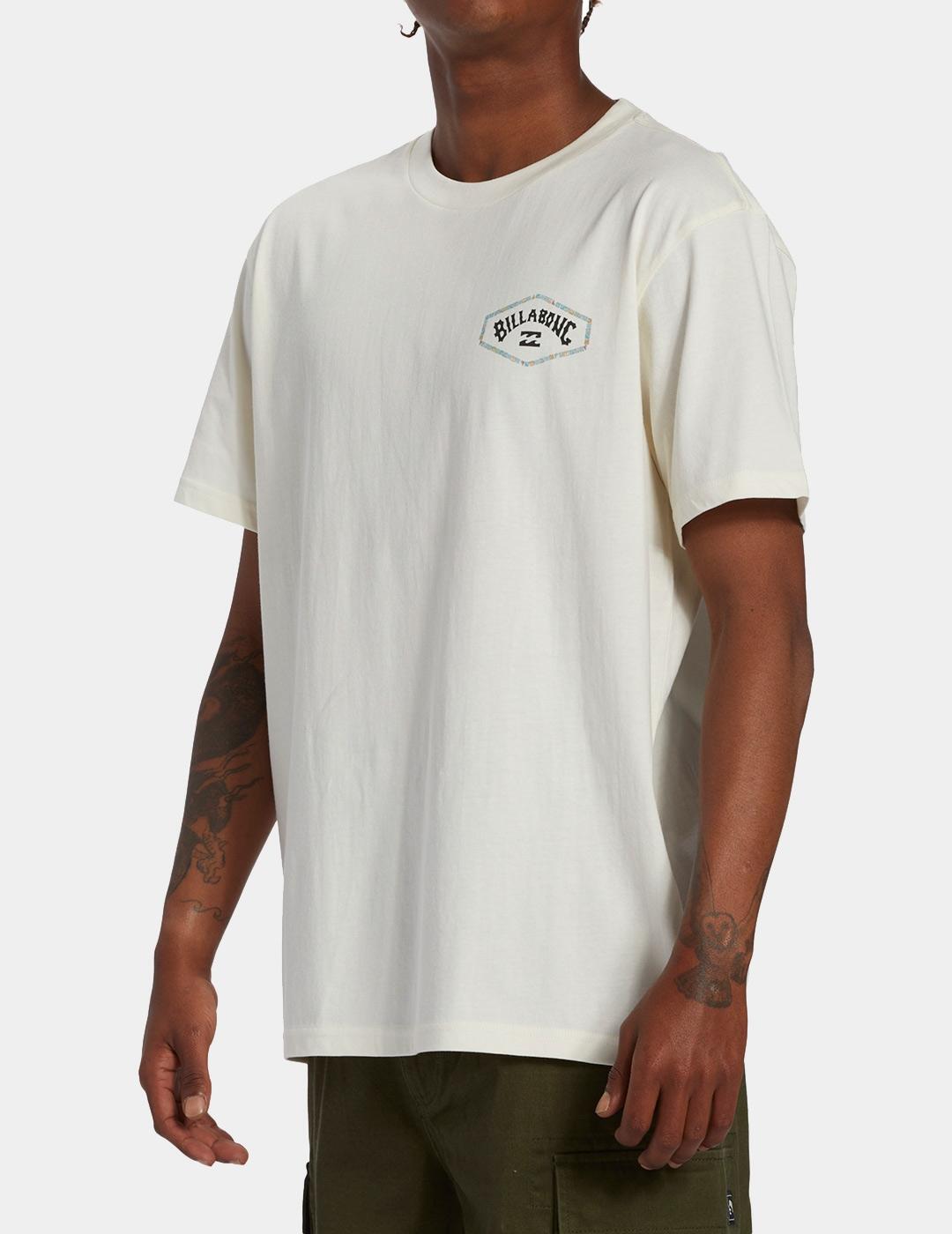 Camiseta para Hombre Billabong Exit arch Blanco 4/6