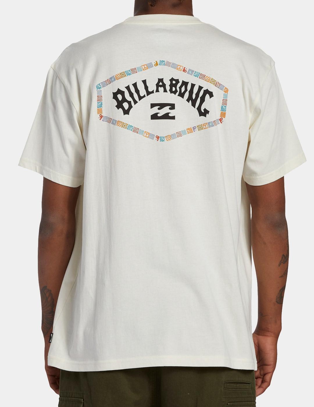 Camiseta para Hombre Billabong Exit arch Blanco 2/6