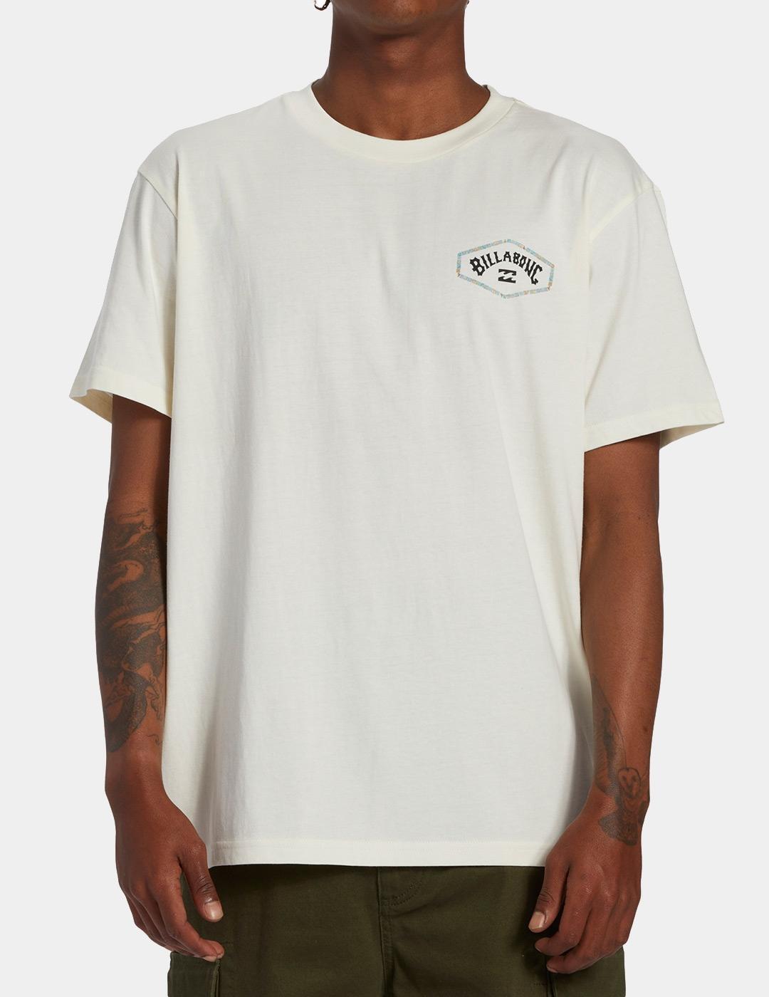 Camiseta para Hombre Billabong Exit arch Blanco 3/6
