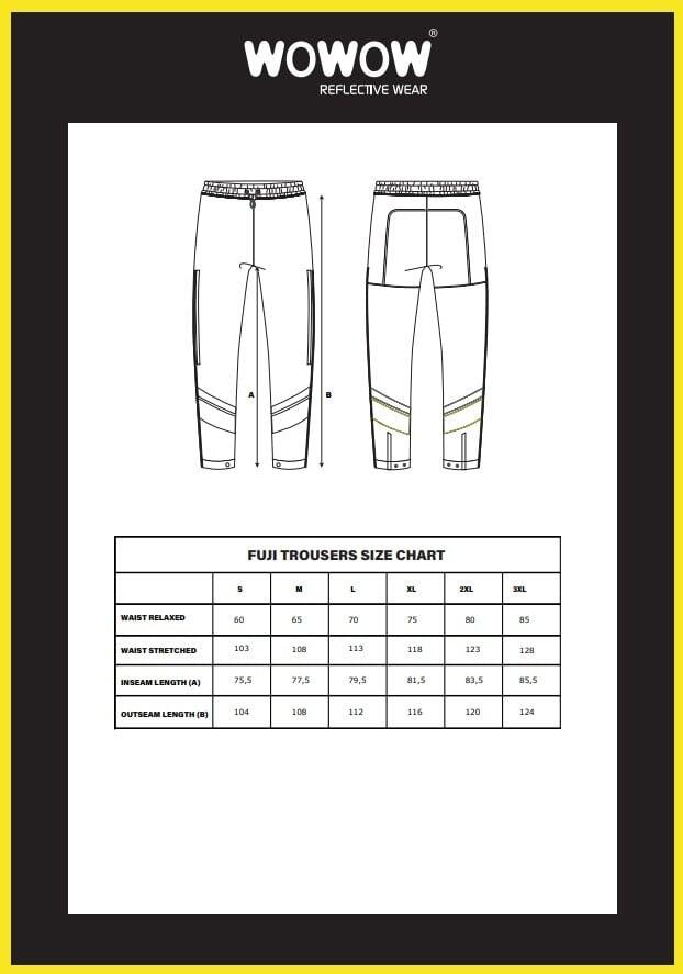 Regenbroek Fluoriserend Maat S - Fuji Trouser 4/4
