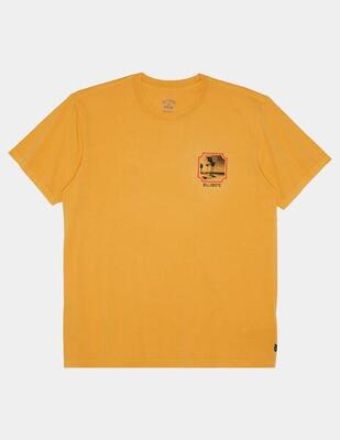 Camiseta para Hombre Billabong Reflections Amarillo
