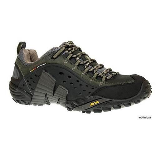 Sapatilhas de trekking merrell intercept smooth black homem
