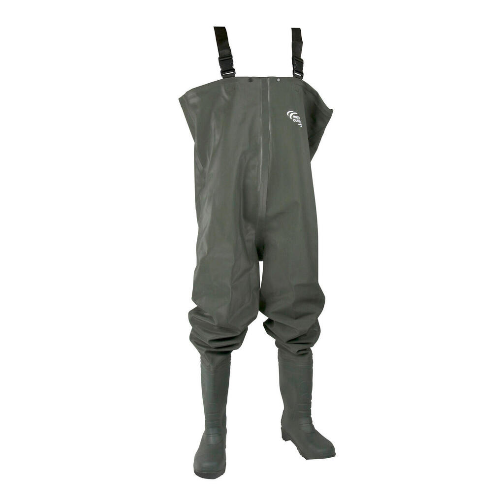 Pu waders + boots WaterQueen PVC