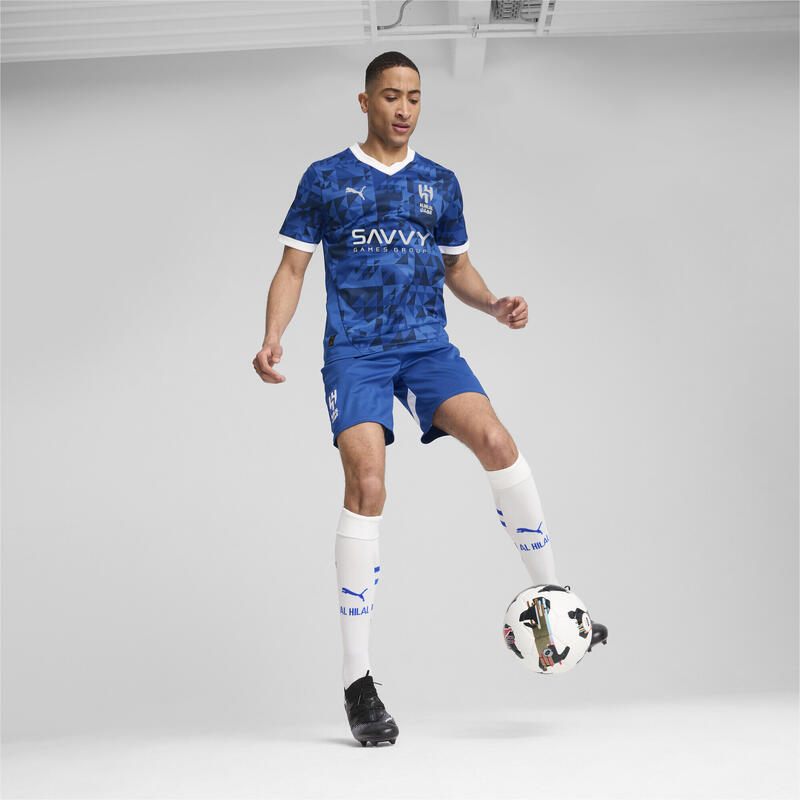 Pánské fotbalové kraťasy Al Hilal Saudi F.C. 24/25 PUMA Blue Intense White