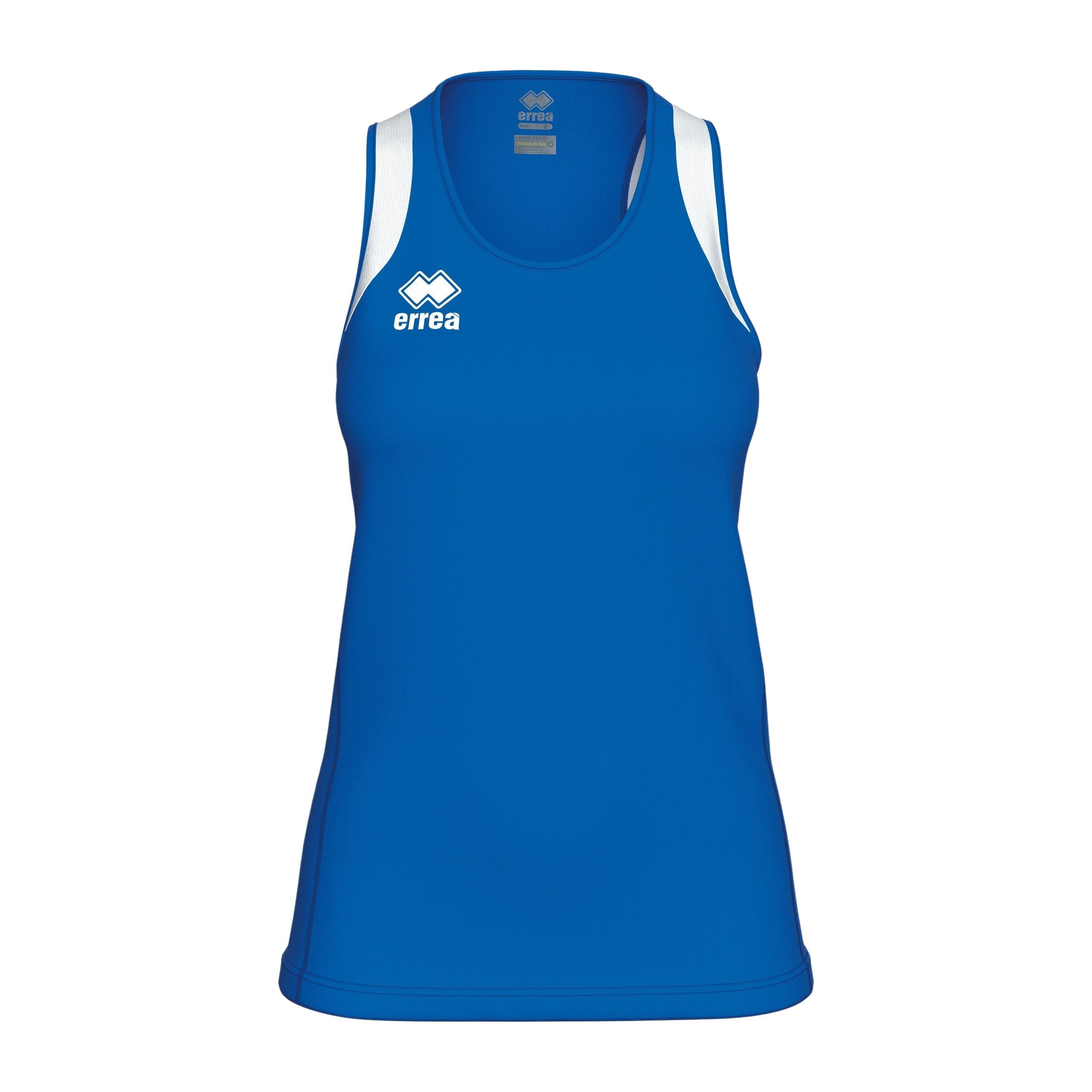 Errea - Débardeur Femme Errea Starter - Débardeur - Blanc|bleu - 48 Xl - Decathlon