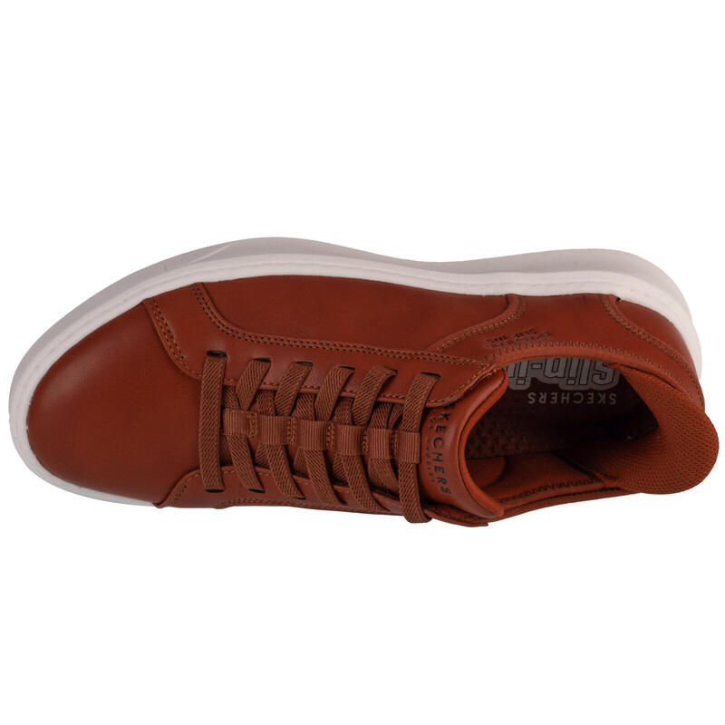 Pantofi Sport Skechers Model Court Break Slip-ins Culoare Maro